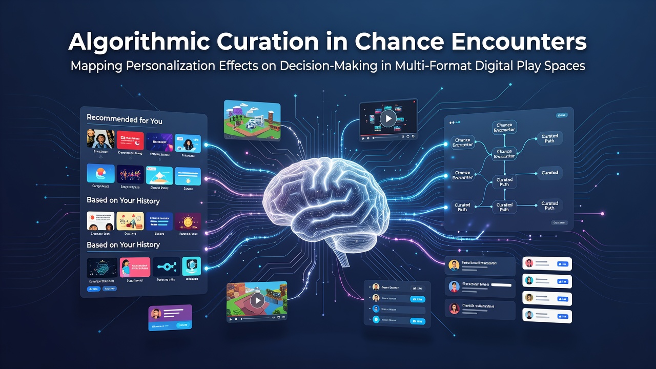 Algorithmic systems shaping user pathways across mobile, console, and browser-based play environments