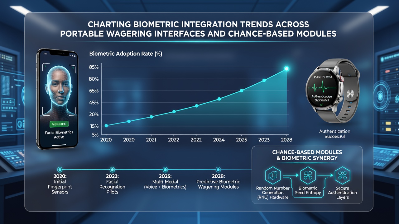 Wearable device syncing biometric data with a mobile slot interface during gameplay