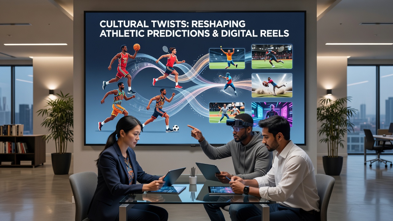 Diverse group of users interacting with culturally themed mobile gaming apps in different global settings