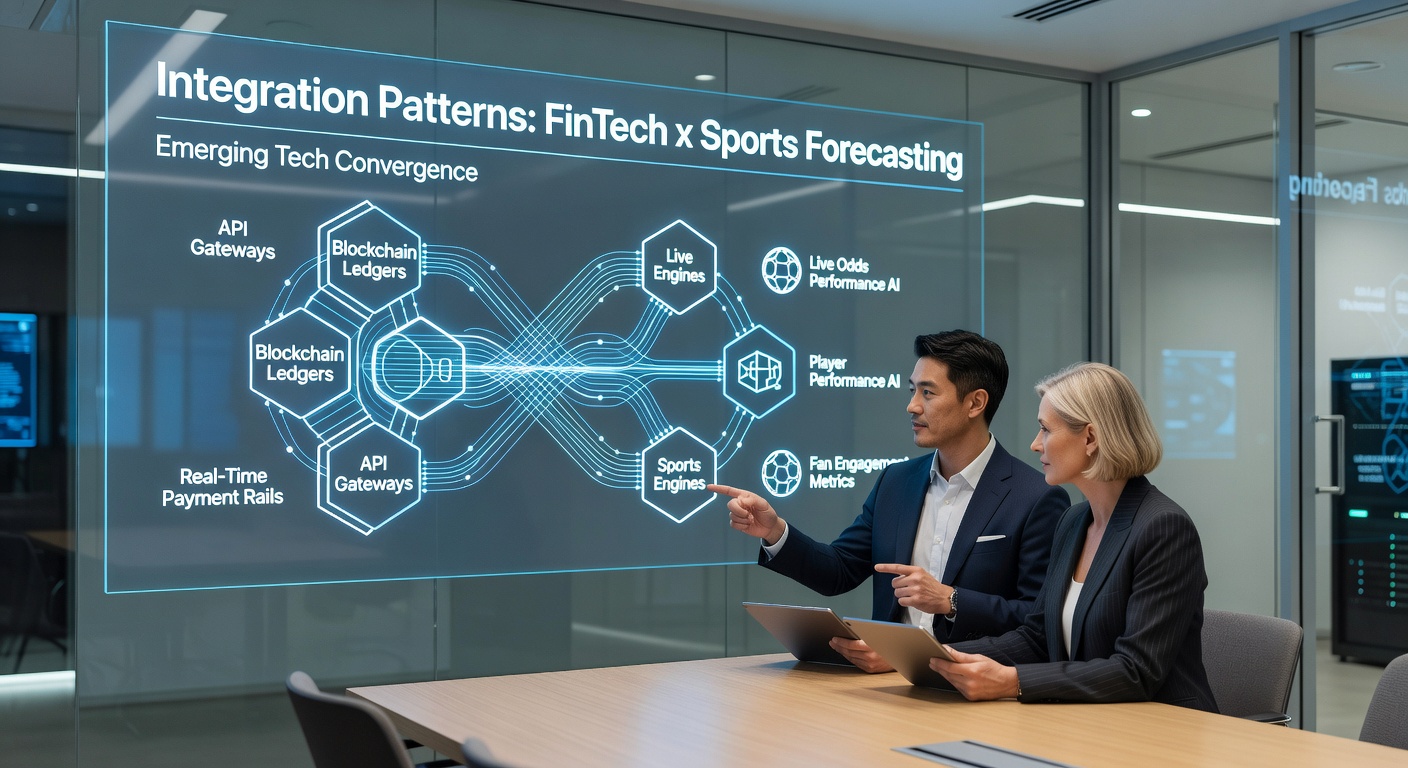 Close-up of handheld screen showing sports forecasting dashboard connected to digital payment confirmation