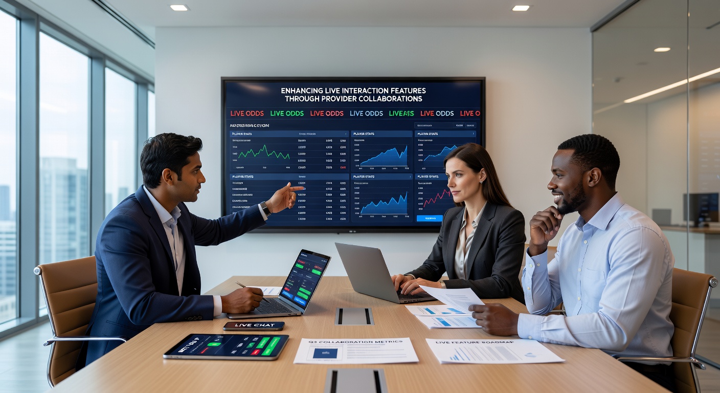 Integrated live chat and real-time interaction features developed through provider partnerships in sports betting and table game applications