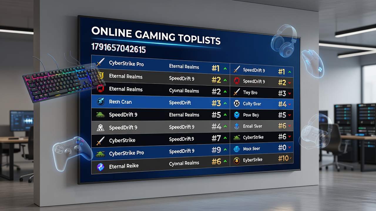 Detailed view of ranking criteria including payout percentages, licensing badges, and mobile compatibility indicators on a toplist dashboard