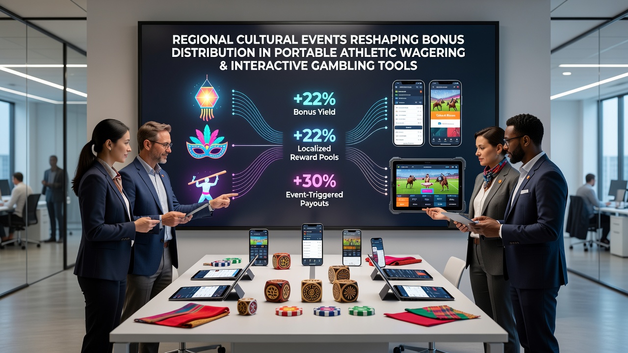 Mobile betting apps displaying regional cultural event bonuses for sports wagering and casino games