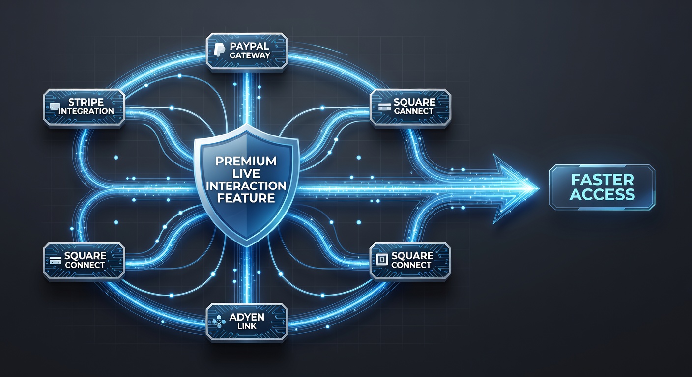 Real-time dashboard view of integrated payment flows supporting live digital card interactions